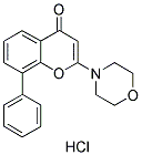2-(4-Morpholinyl)-8-phenyl-4H-1-benzopyran-4-one hydrochloride