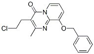 3-(2-Chloroethyl)-2-methyl-9-benzyloxy-4H-pyrido(1, 2-a)pyrimidin-4-one