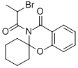 3-(2-Bromo-1-oxopropyl)-spiro-[2H-1,3-benzoxazine-2,1- cyclohexan]-4-(3H)-one