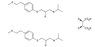 Metoprolol tartrate