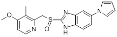 2-[(4-methoxy-3-methyl-pyridin-2-yl)methylsulfinyl]-5-pyrrol-1-yl-3H-benzoimidazole