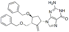 (1S,3R,4S)-2-amino-9-4-(benzyloxy)-3-(benzyloxymethyl)-2-methylidene-cyclopentyl-3H-purin-6-one