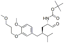 tert-Butyl (1S,3S)-3-3-(3-methoxypropoxy)-4-methoxybenzyl-1-formyl-4-methylpentyl carbamate